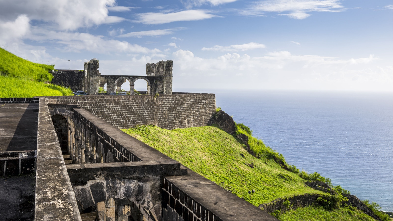 Brimstone Hill Fortress in St. Kitts
