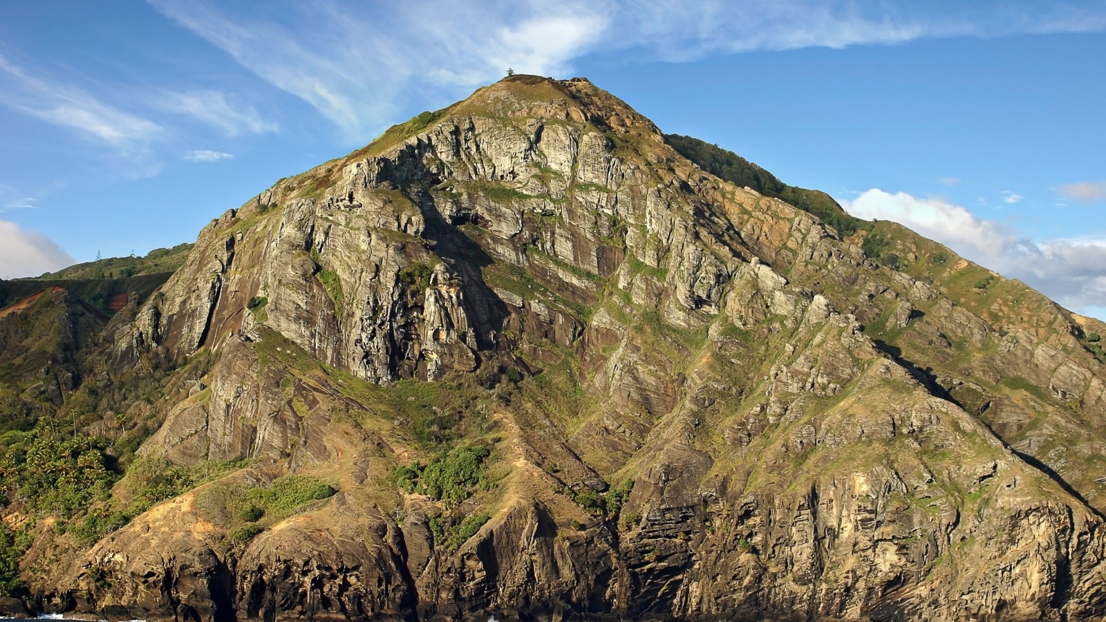 Pitcairn Island is a volcanic island and the last British Overseas Territories in the Pacific ocean