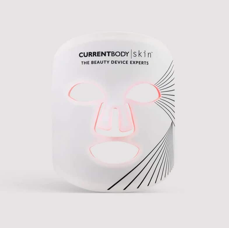 Product photo on white background of CurrentBody Skin LED Light Therapy Face Mask