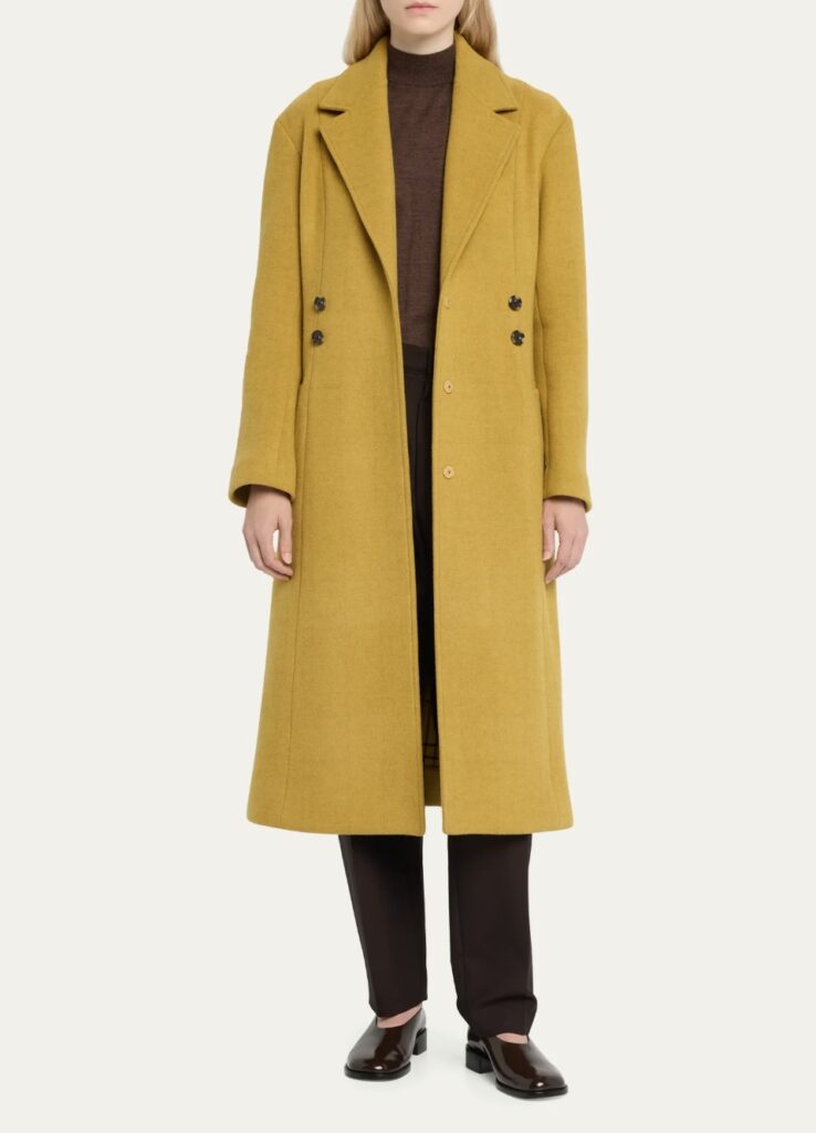 3.1 PHILLIP LIM
Long A-Line Double-Breasted Carriage Coat