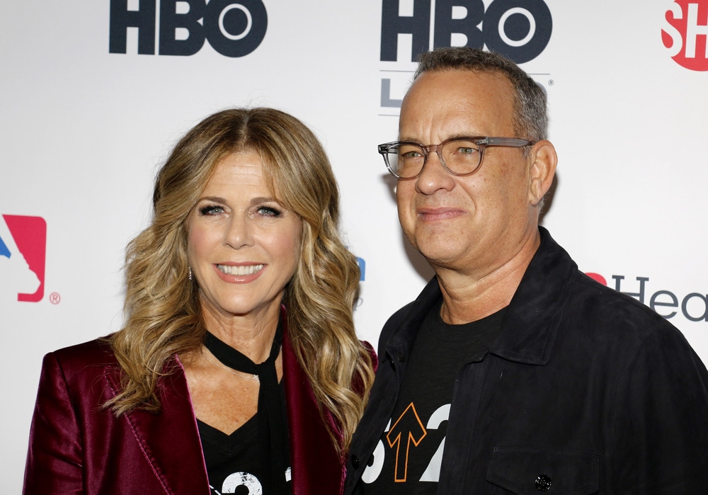 Tom Hanks and Rita Wilson at the 5th Biennial Stand Up To Cancer held at the Walt Disney Concert Hall in Los Angeles, USA on September 9, 2016.
