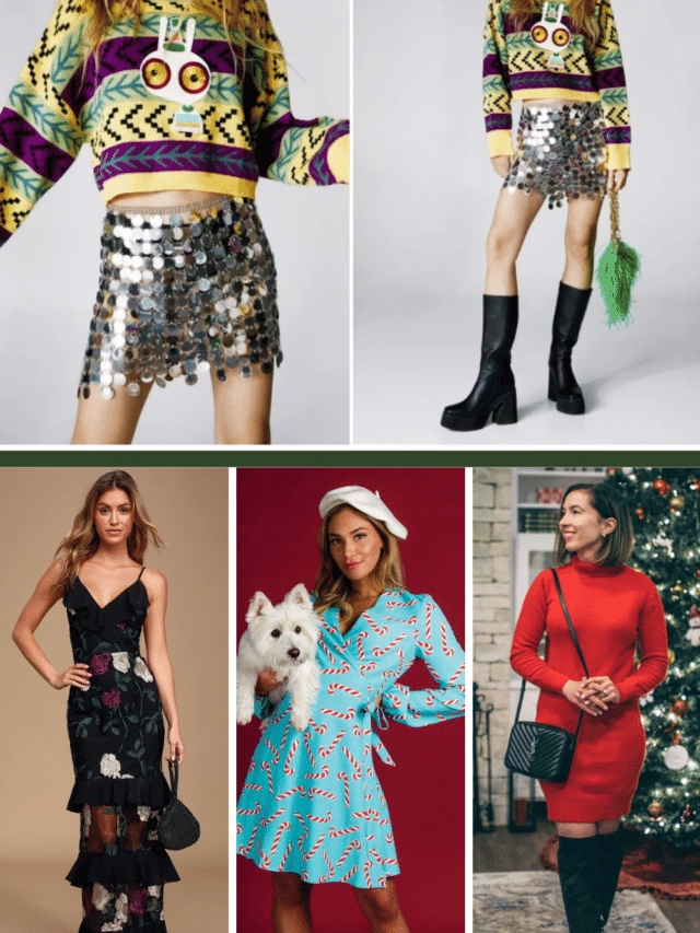 50+ Cute Christmas Outfits for Women From Dressy to Casual Ideas