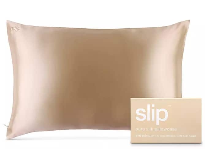 slip
Pure Silk Pillowcases in caramel color