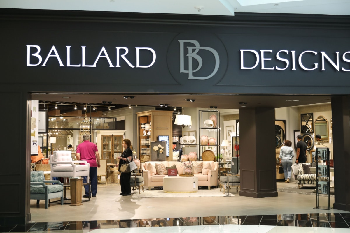 Ballard Designs at King of Prussia, PA, USA. September 24, 2017.