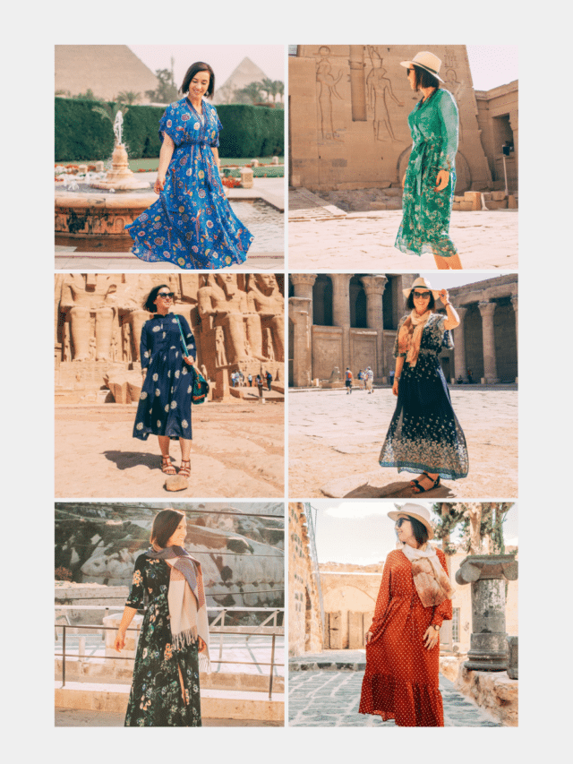 Cute Dresses for Egypt + Modest Yet Stylish Egypt Outfit Ideas