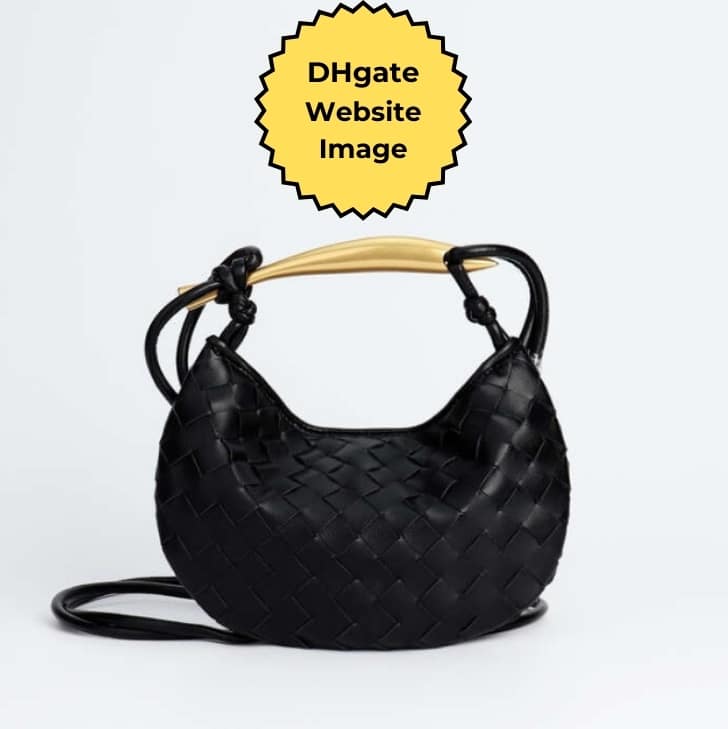 DHGate Website Image Kylie Woven Handbag Designer