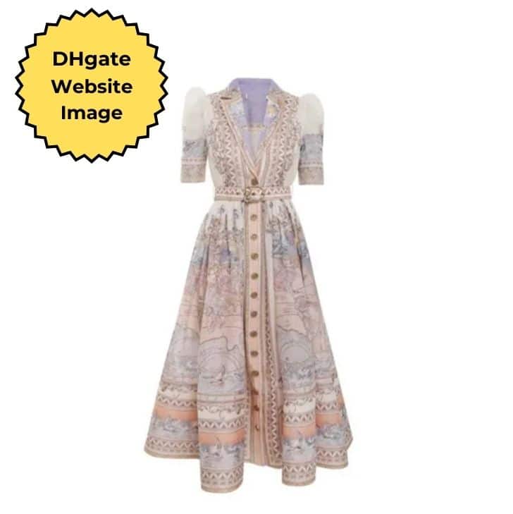 Website image of 
Share to be partner
Vintage Summer Midi Dress for Women 2023 New Fashion Short Sleeve V Neck A Line Long Dresses Elegant Print Dress