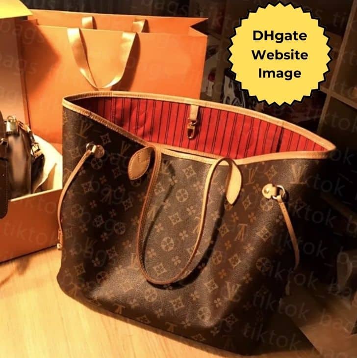 Dhgate website image Share to be partner Neverfull 10A High Quality Shoulder Bag Crossbody Designer Bags Luxurys Handbags Purses Designer Woman Handbag Large Capacity Bags Designer Women DHgates tiktok