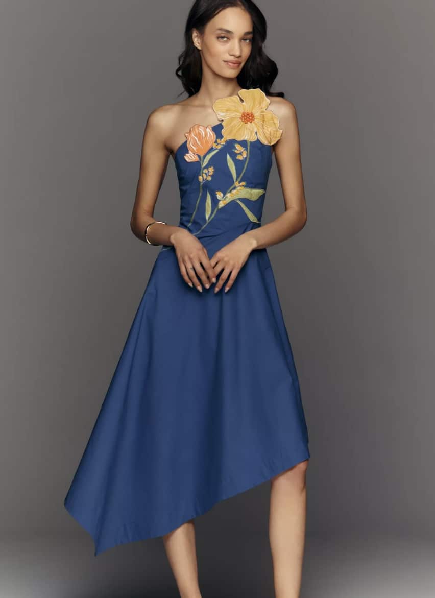 strapless mermaid formal dress Portia & Scarlett PS21208 Strapless Sequin Bead Mermaid