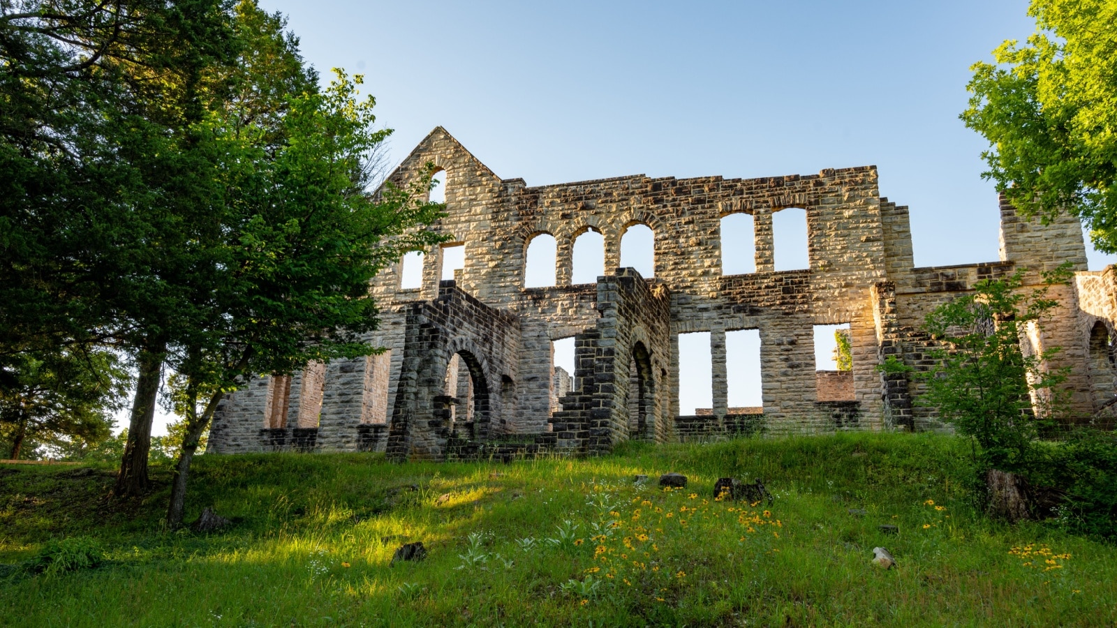 Castle Ruins and Ha Ha Tonka State Park
