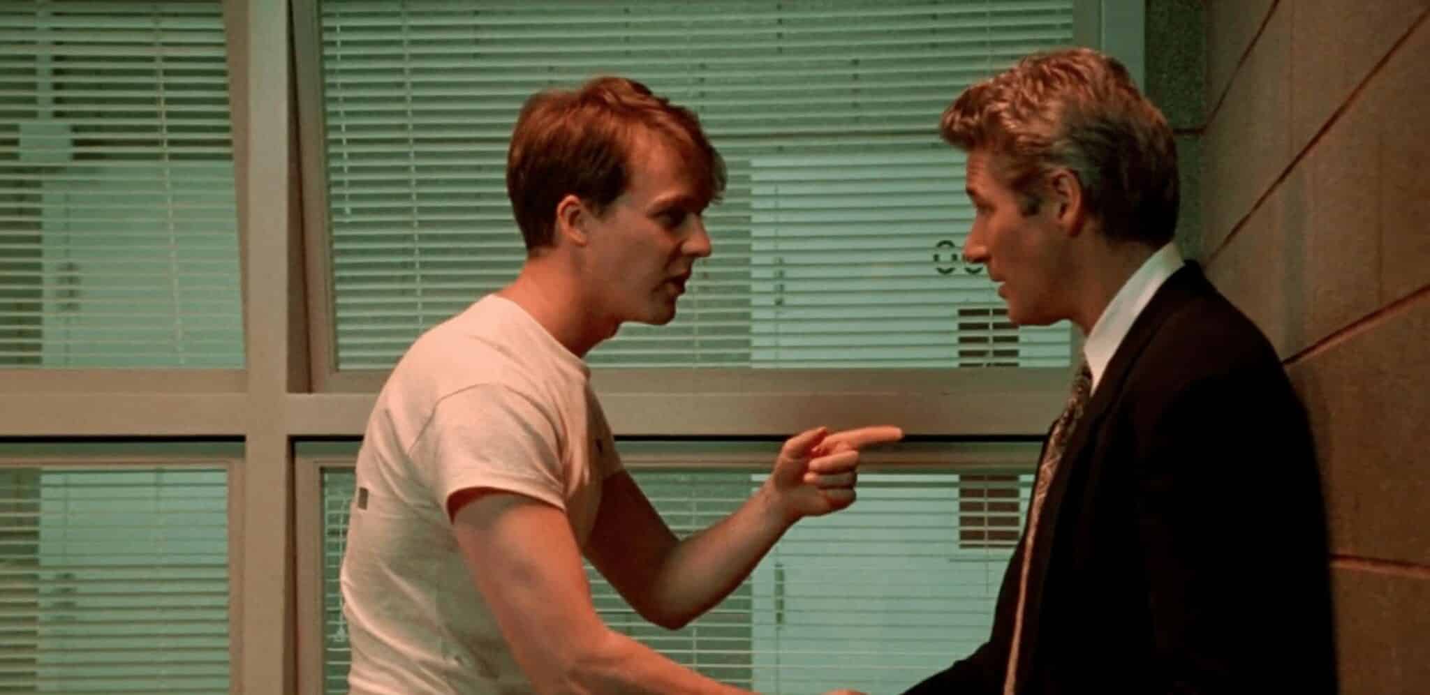 Richard Gere and Edward Norton in Primal Fear (1996)
