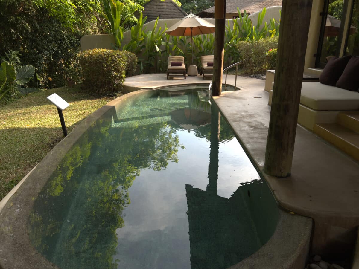 Our garden view villa room view