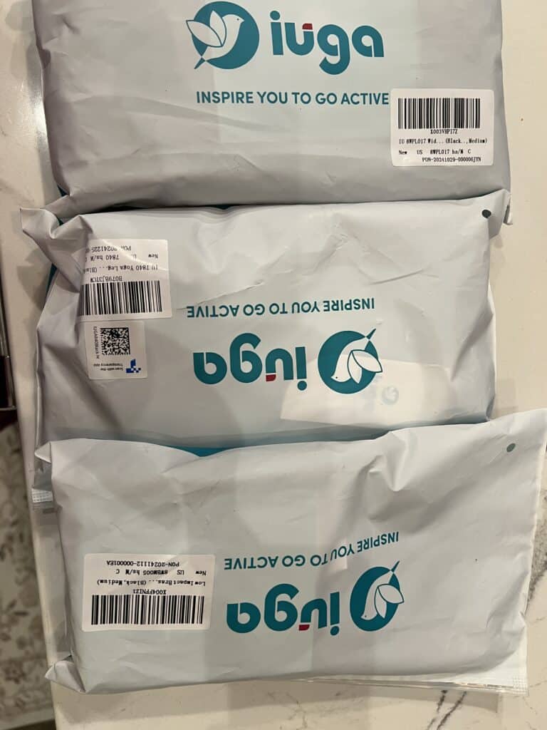 My IUGA clothing packages