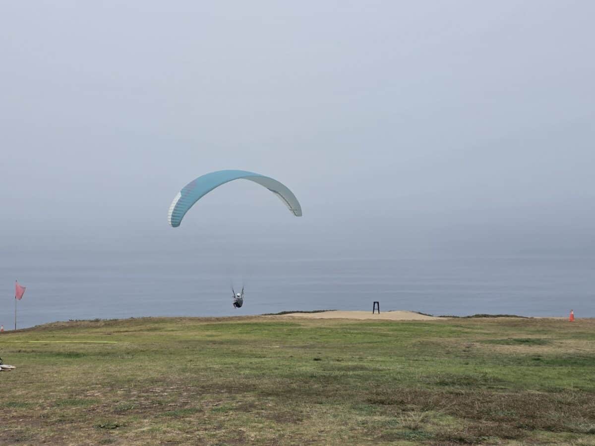 Gliderport in Torrey pines