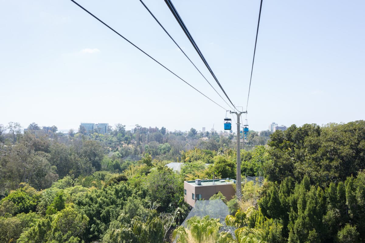 San,Diego,,Ca,-,April,20,,2015:,Skyfari,Aerial,Tram