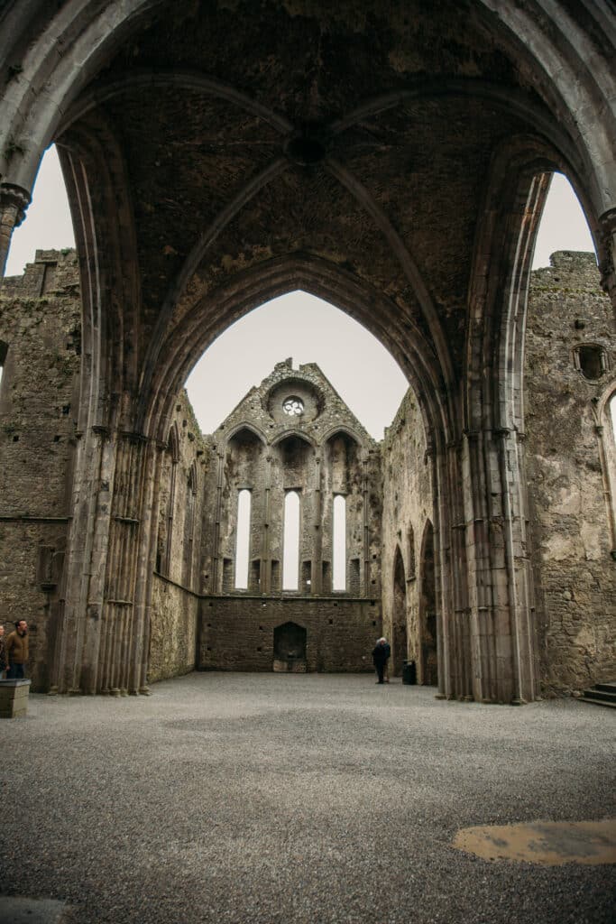 Inside the Rock of Cashel