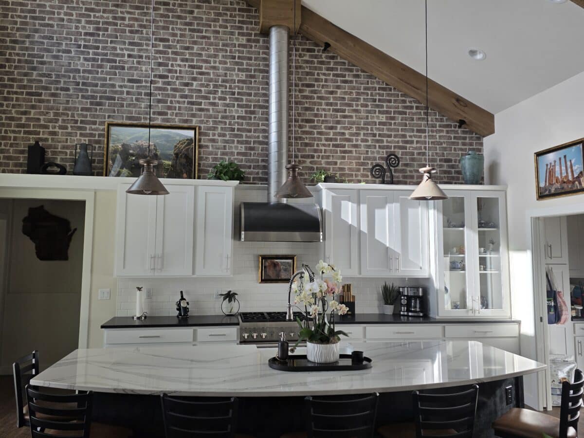 My kitchen with the Oxford frames.