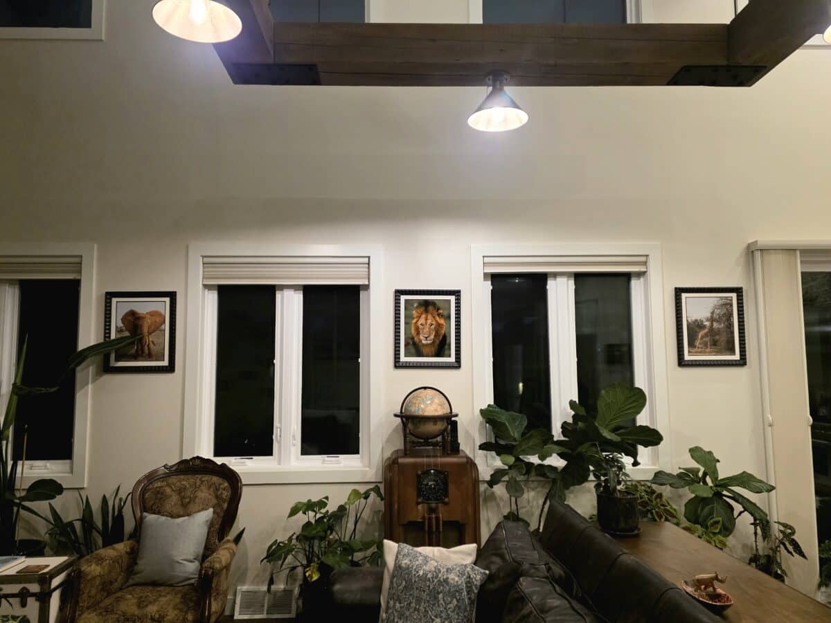 The matching set from Framebridge.