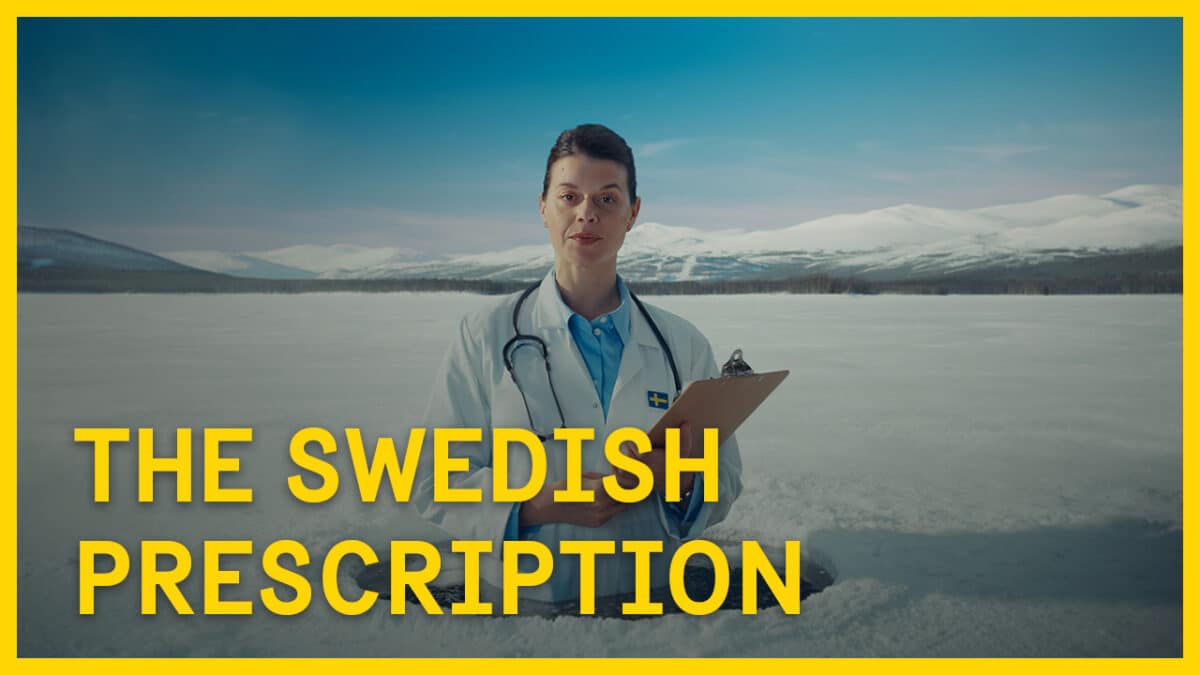 Did you know that Sweden is the first country in the world that your doctor can prescribe? Because our country is filled with activities that make you feel good, proven by science. Go to visitsweden.com and get started on your Swedish Prescription. 