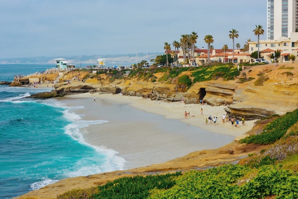 La Jolla Cove in San Diego, California