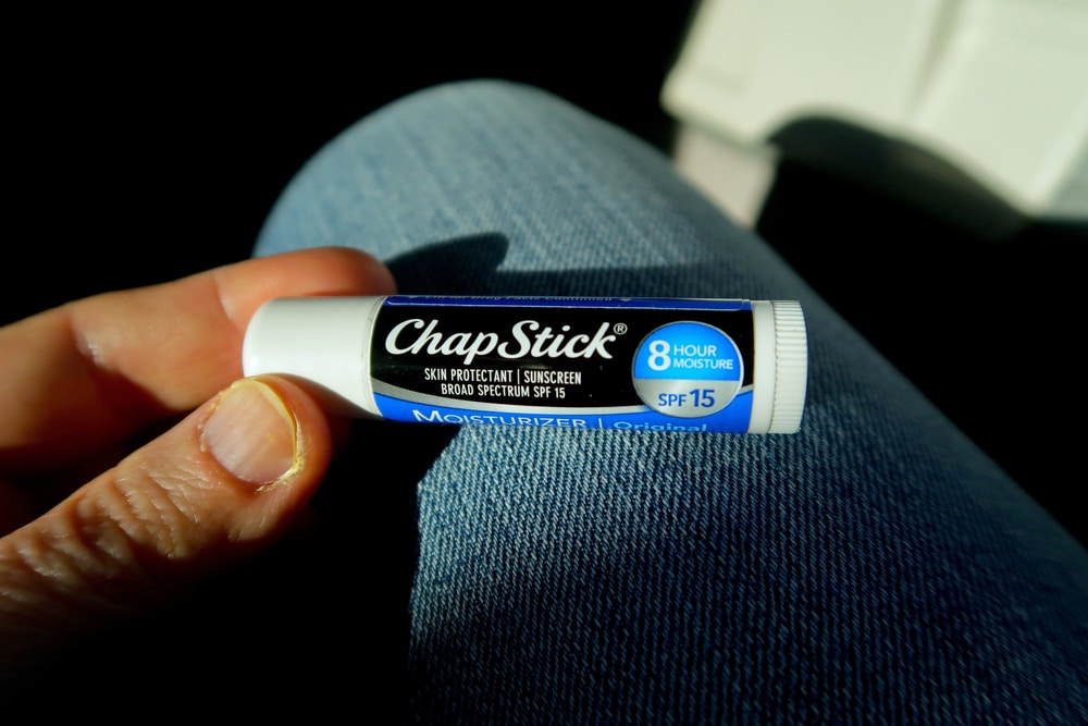 Boulder, CO USA - March 3, 2021: Chap Stick brand lip balm is a great moisturizer in the dryness of winter