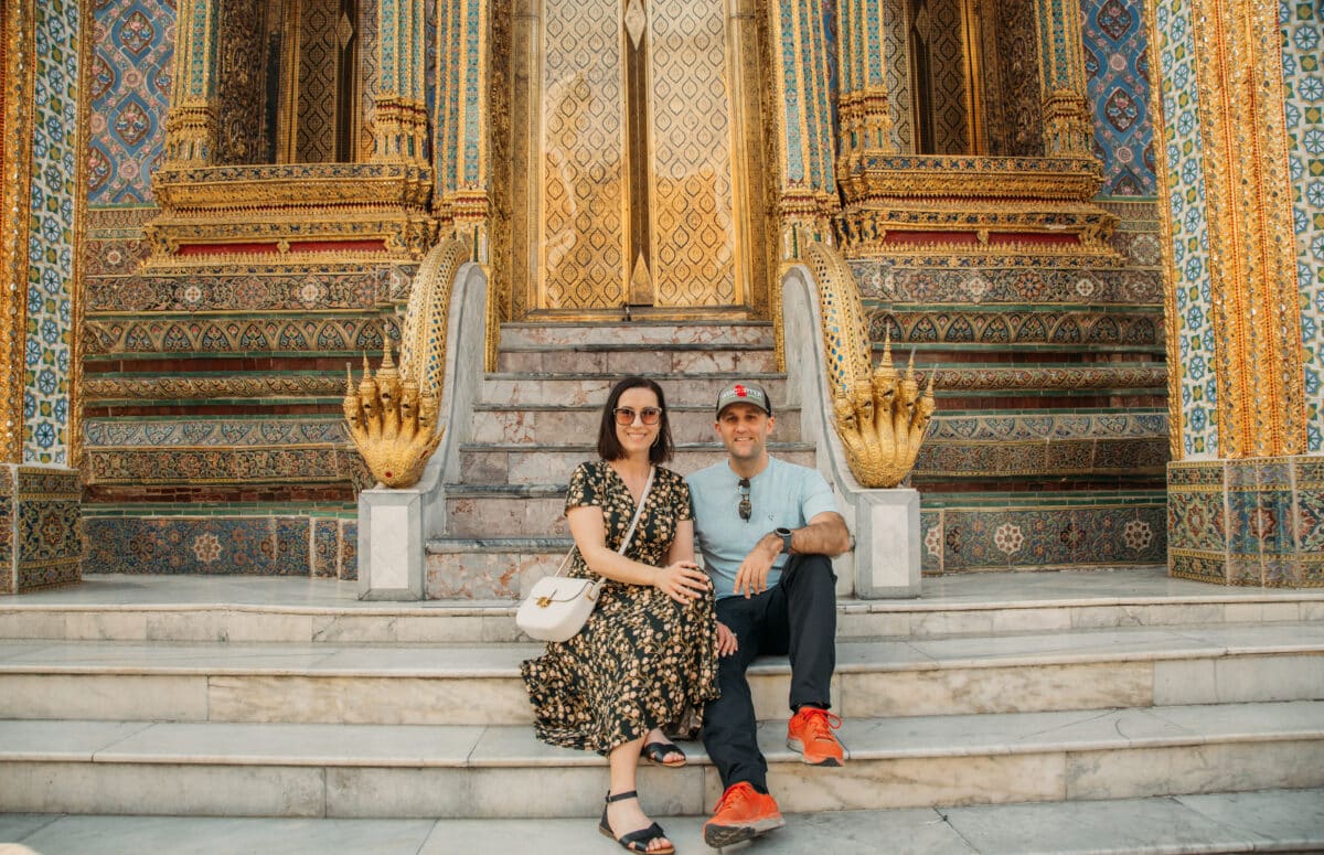 Lindsey and Zac in Bangkok Thailand