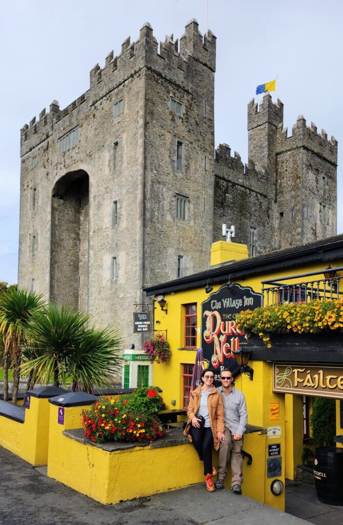 Lindsey of Have Clothes, Will Travel wearing travel clothes in Ireland