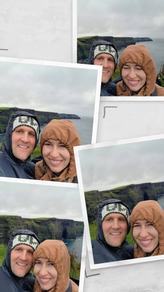 Zac and Lindsey in Ireland
