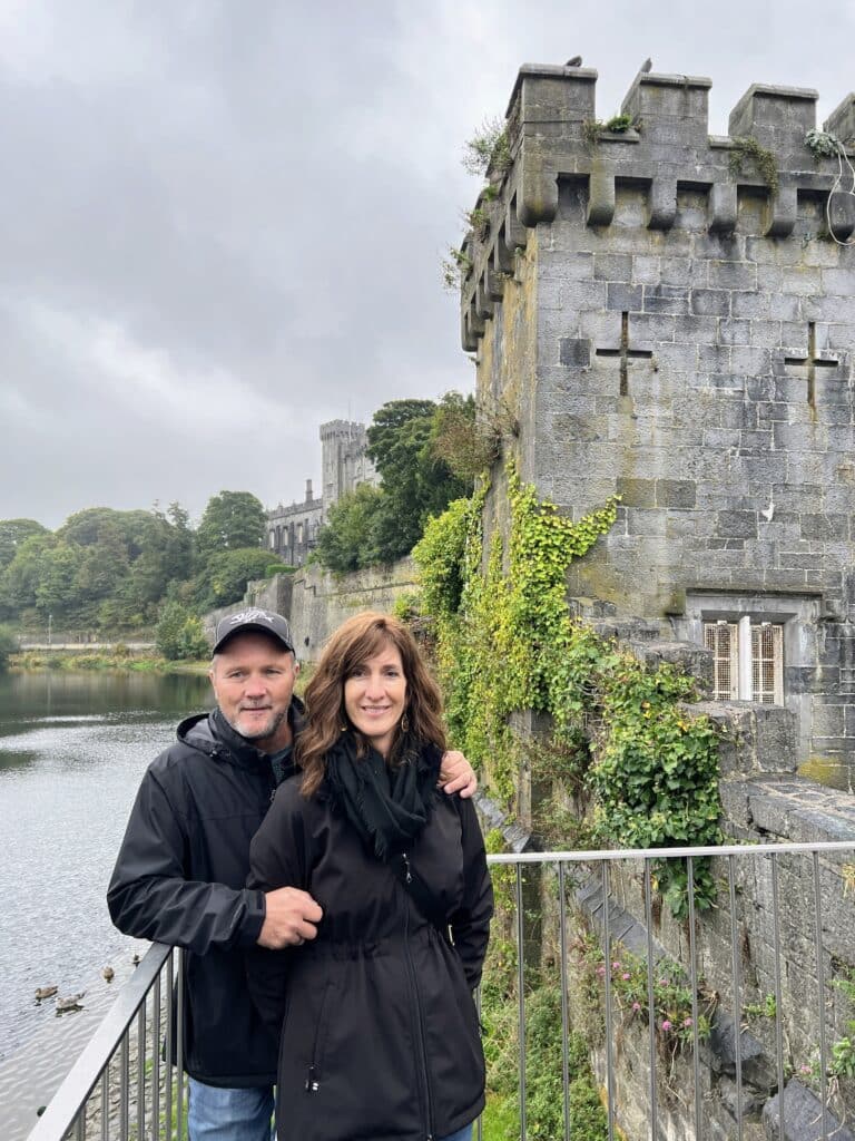 My mom and stepdad in their go-to Ireland outfits!