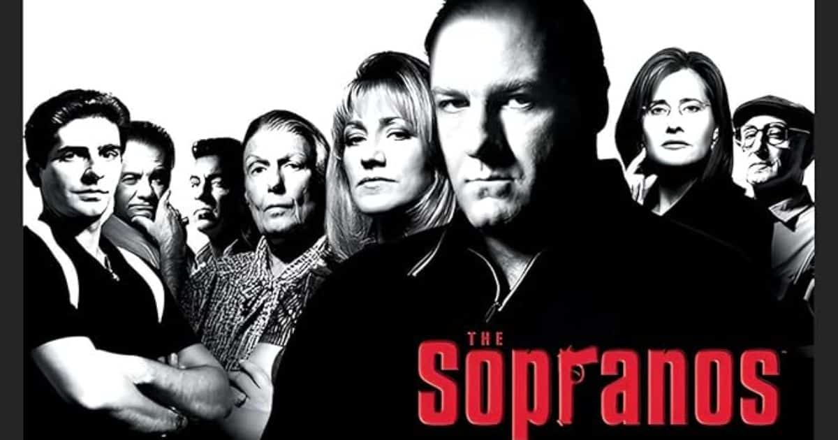 The Sopranos tv show banner.