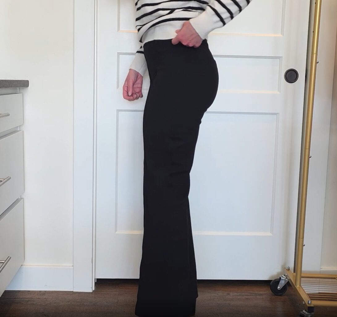 Ultra-Stretch Ponte Flare Leg Pants