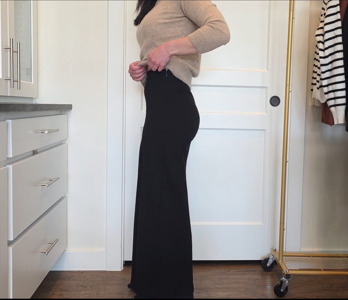 Ultra-Stretch Ponte Super Wide Leg Pants