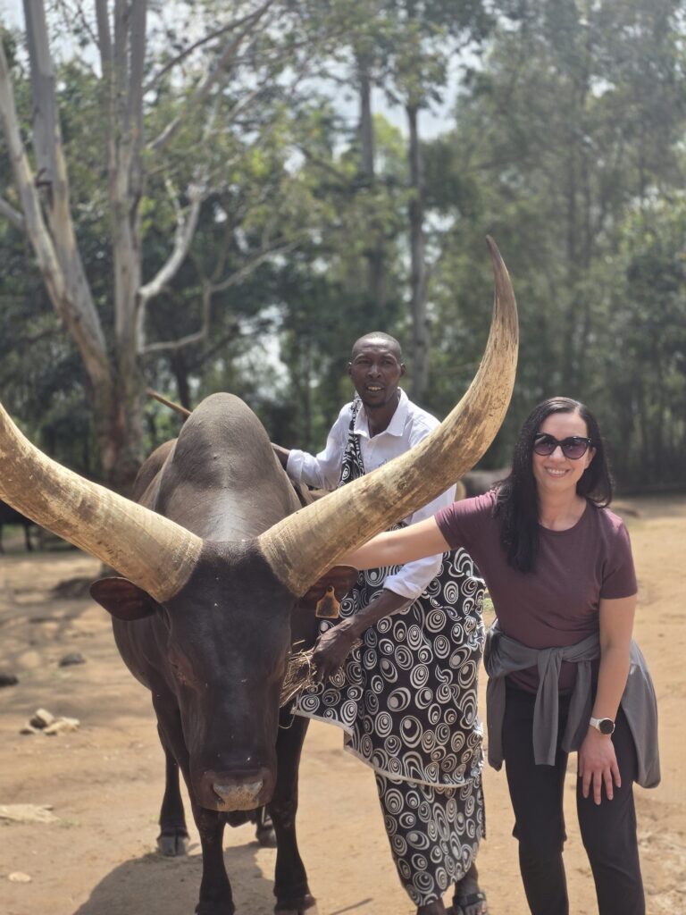 Stopping at the King's Palace - Nyanza Palace and Museum on our road trip through Rwanda.