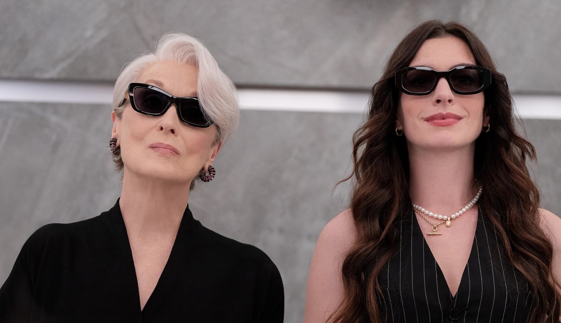Meryl Streep and Anne Hathaway in The Devil Wears Prada 2 (2026)