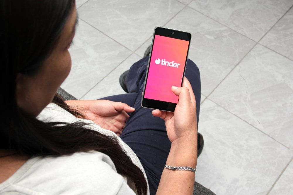 Mexico City, Mexico - Nov 9 2022: Tinder, the dating app that conquered the world, reports scammers, robberies and extortion in Mexico