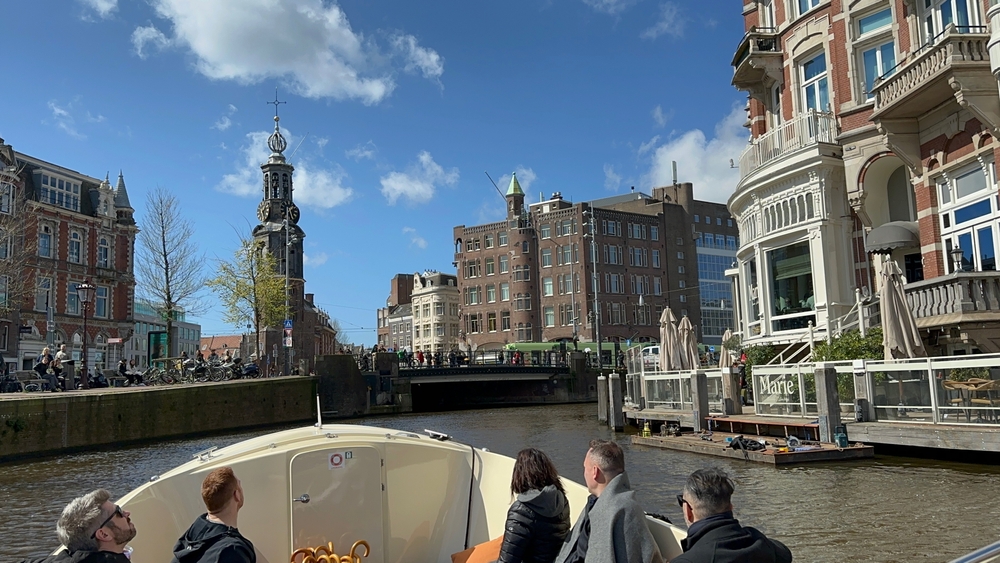 Amsterdam, Netherlands - 2023 04 11: Views from the Canal