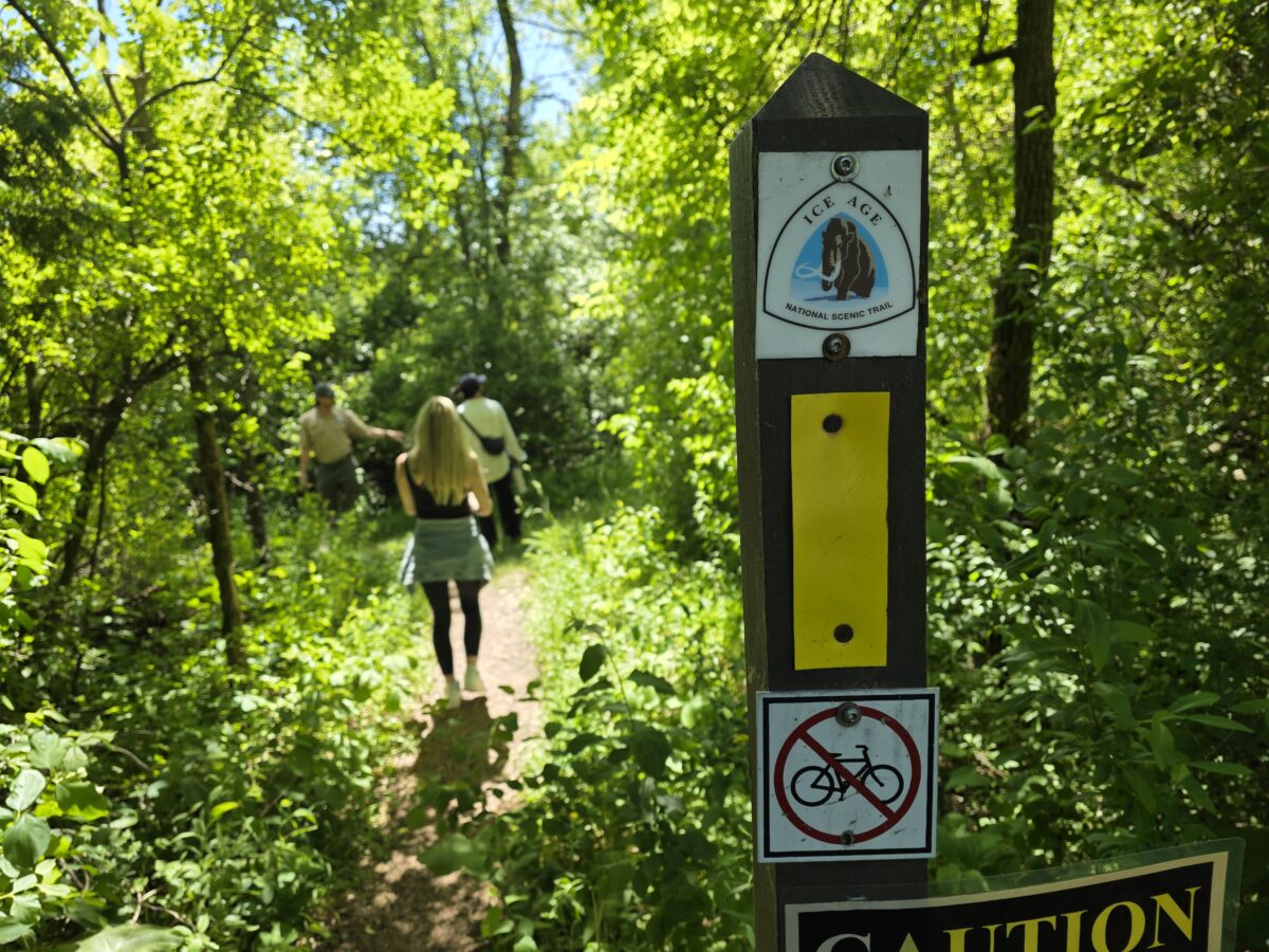 The Ice Age Trail in Elkhart Lake, Wisconsin
