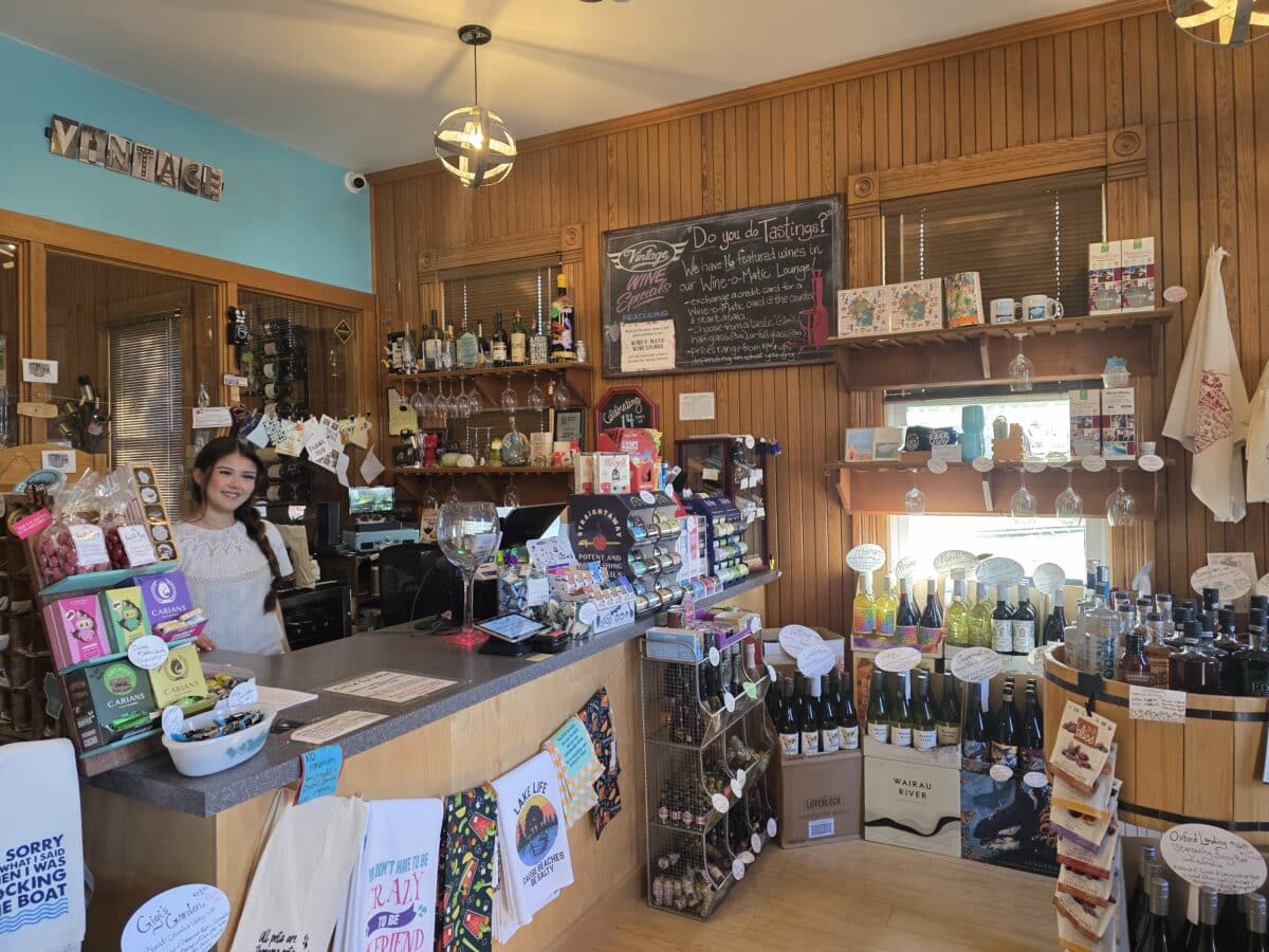 Vintage elkhart lake store