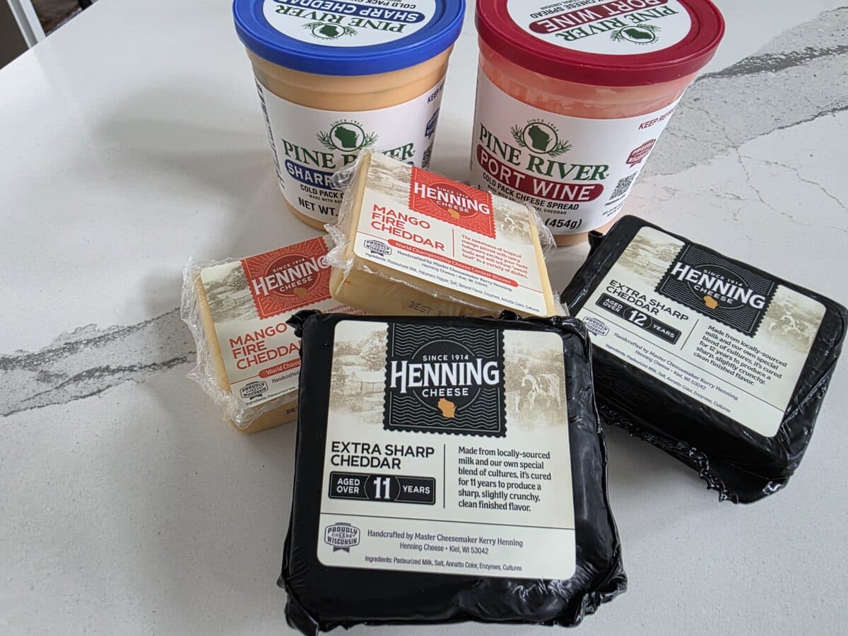 Cheese from Henning cheese