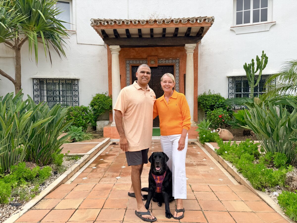 journalist Shellie Bailey-Shah and family
