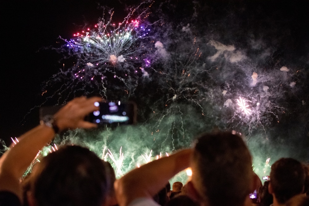 Fireworks,Show,During,Fourth,Of,July