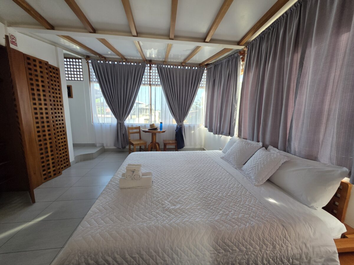 Hotel Silberstein in Puerto Ayora.