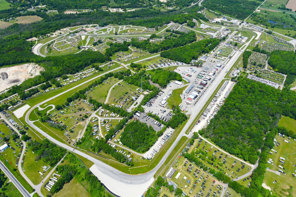 Road America Summer Aerial