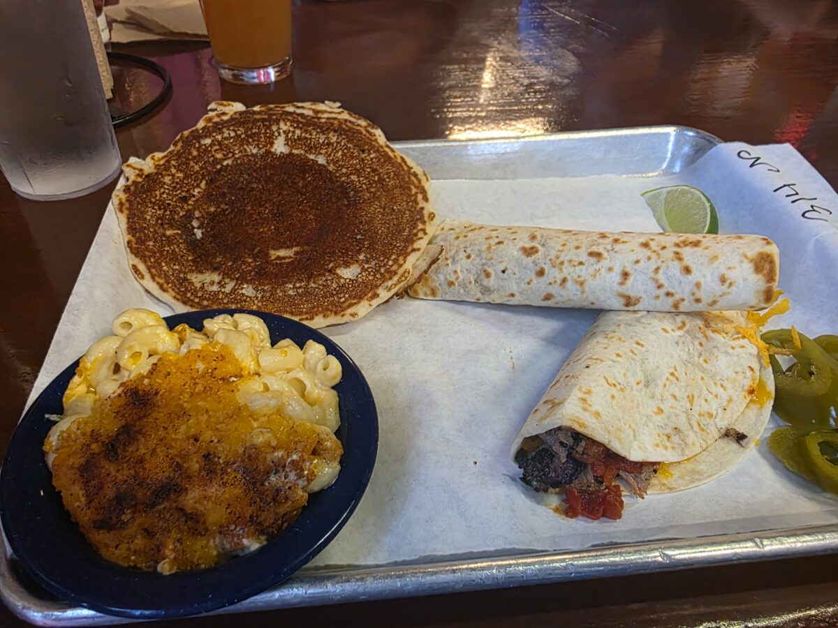 My brisket tacos
